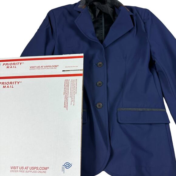 Cavalleria Toscana Kids Blue Jacket - Picture 10 of 10